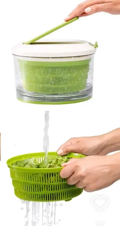 Centrifuga de ensaladas u otros alimentos. - miniatura 5
