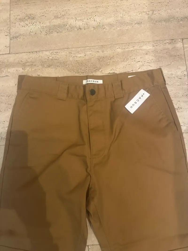 Pantalones marrones casuales para hombre - 2