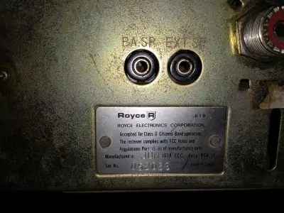 Radio CB vintage Royce 619 en buen estado - miniatura 5