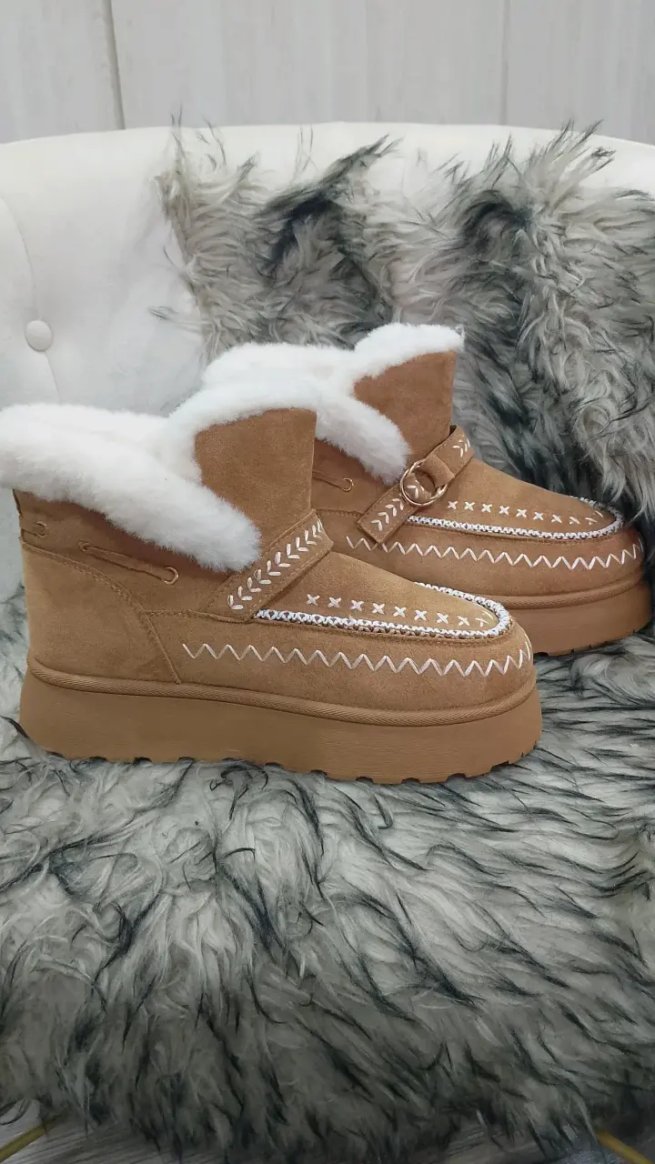 Pantubotas estilo UGG y NANKU y botín apache - 2