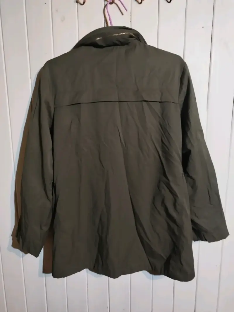 Chaqueta verde militar Cao Milano con bolsillos - 3