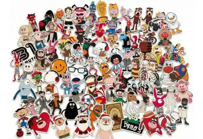 Set de Stickers 31 minutos 85u - miniatura 1
