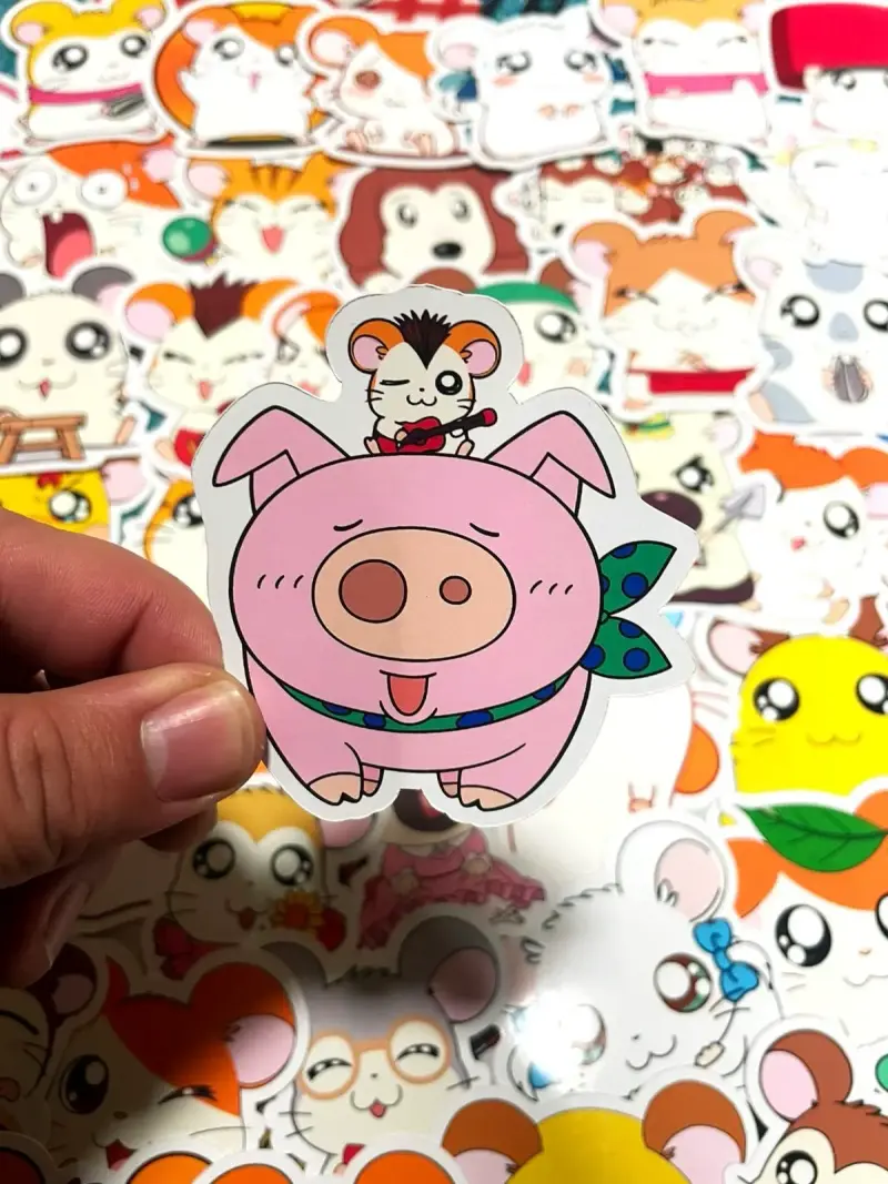 Set de stickers Hamtaro 50u - 3