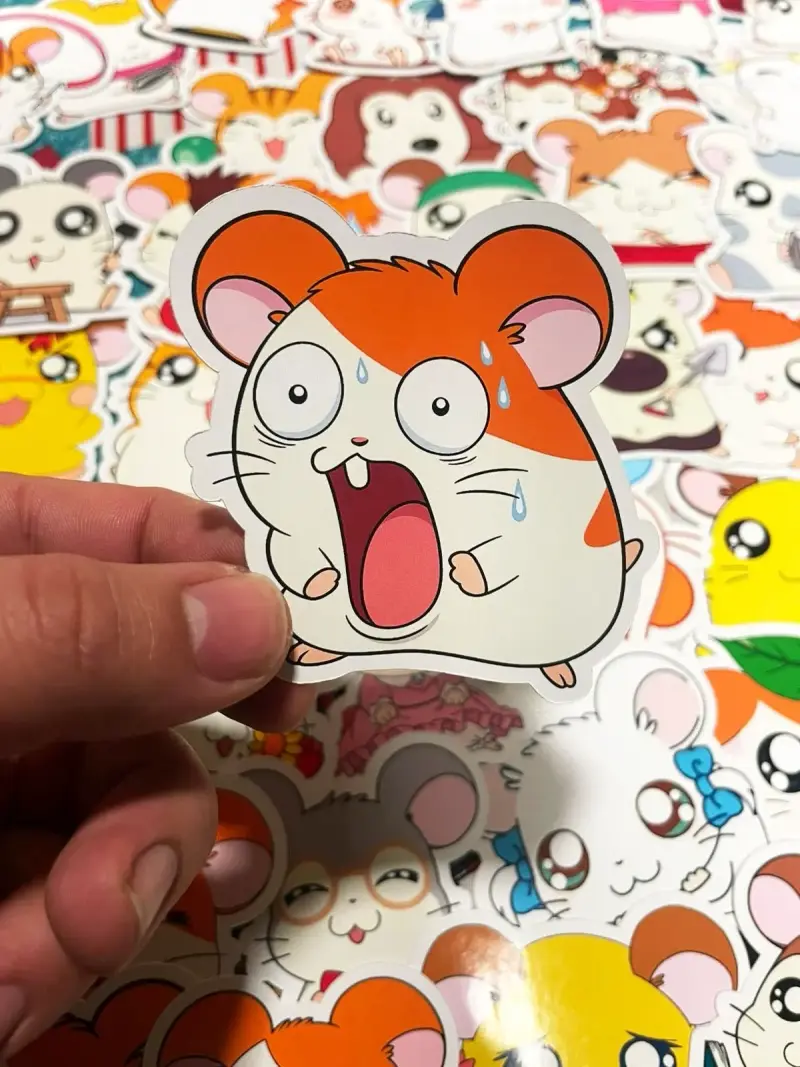 Set de stickers Hamtaro 50u - 4
