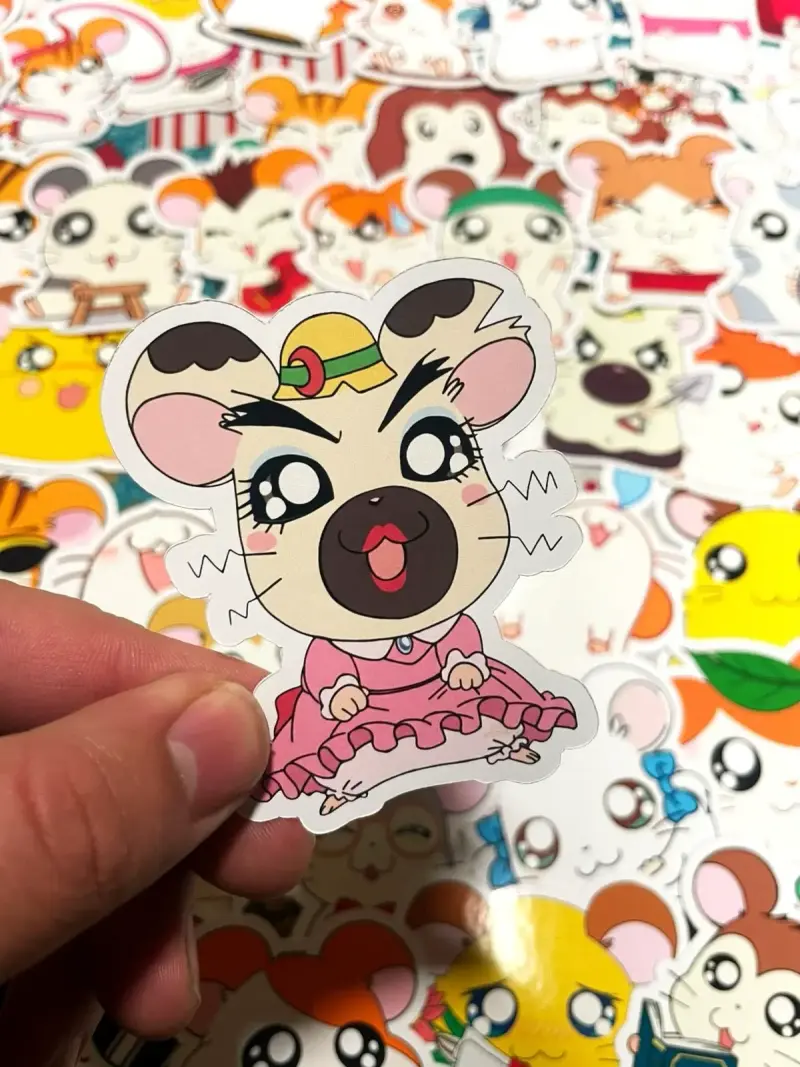 Set de stickers Hamtaro 50u - 5