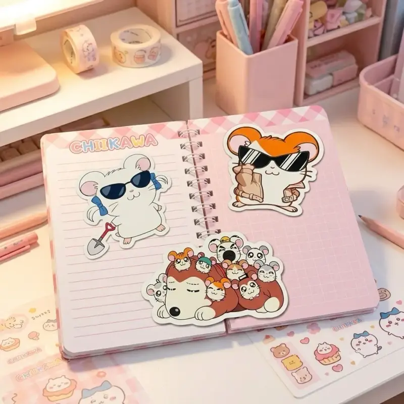 Set de stickers Hamtaro 50u - 6