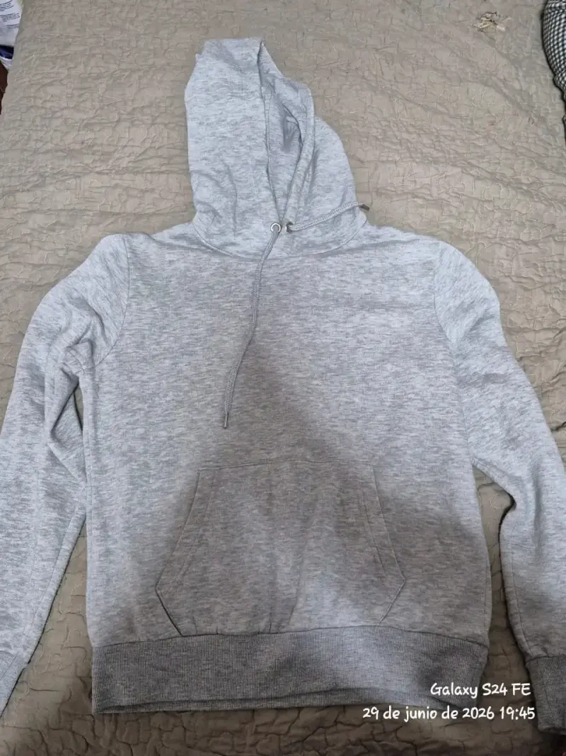 Polerón Hoodie Issimo gris (Original) - 2