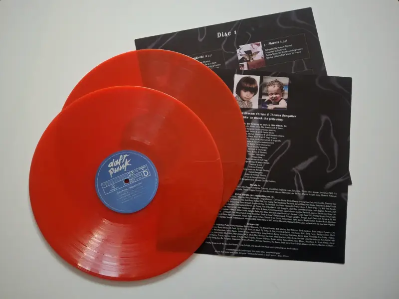 Vinilo Daft Punk edición especial - 3