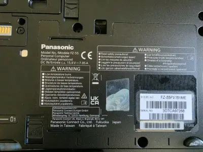 Laptop Panasonic Toughbook FZ-55 | 32GB RAM | 2TB - miniatura 3