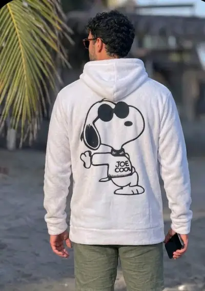 Polerón  blanco con diseño SNP - miniatura 2