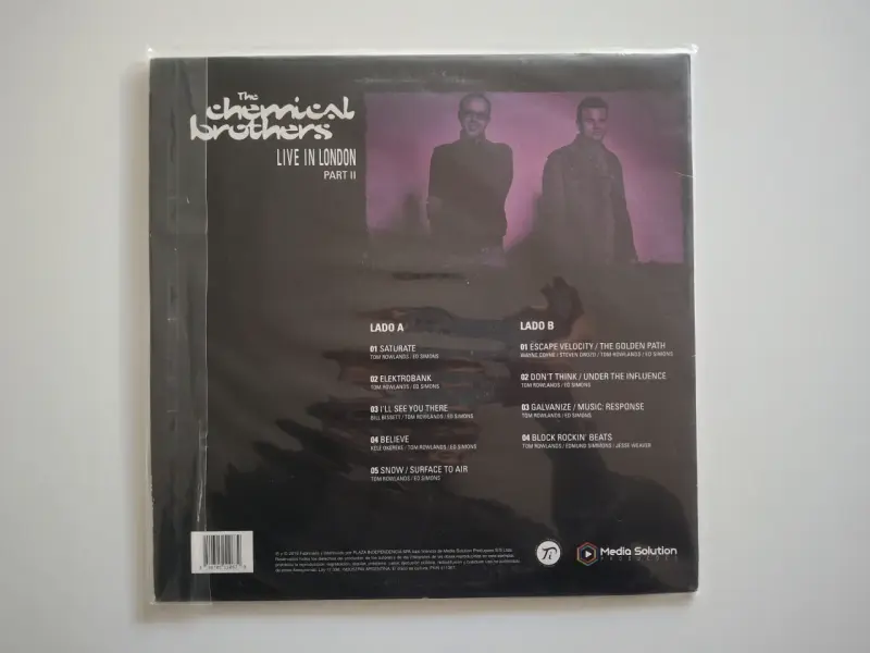 Vinilo the chemical brothers edición especial - 3