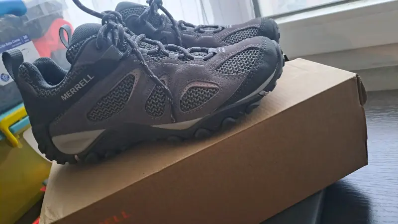 Zapatillas de trekking Merrell gris - 3