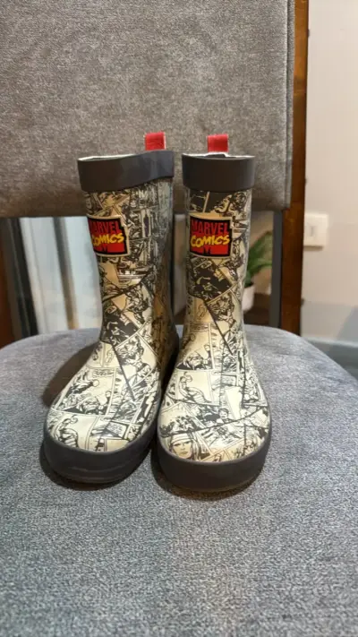 Botas de lluvia Marvel Comics para niños - miniatura 1
