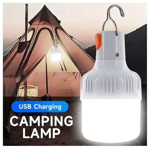 Bombilla LED portátil con gancho, ampolleta - 1