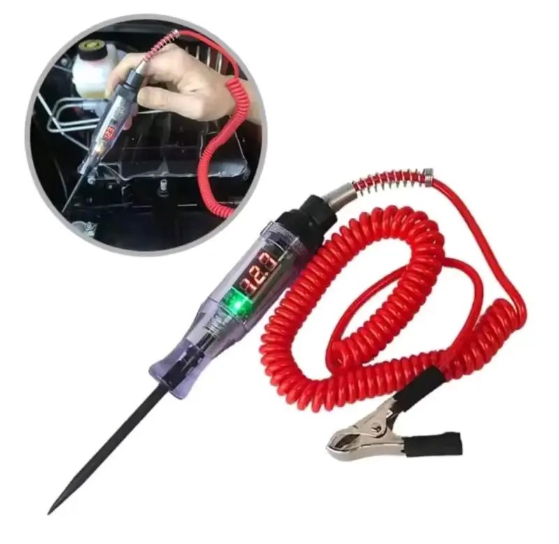 Tester de voltaje digital con pantalla LED - 2