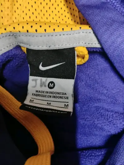 Polerón con capucha Nike UAlbany morado - miniatura 3