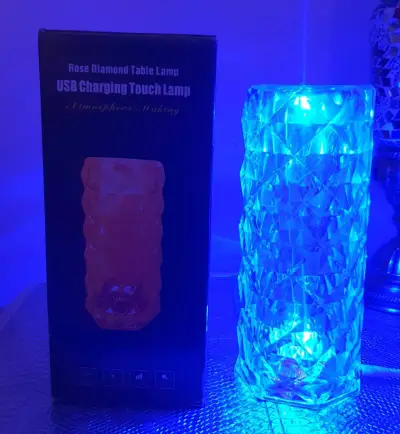 Lámpara táctil USB Rose Diamond - miniatura 1