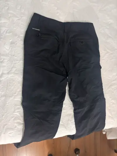Pantalones negros trekking para mujer - miniatura 2
