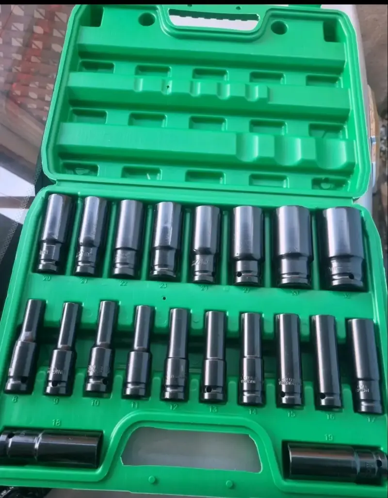 Juego de dados largos de impacto 8 a 32 Mm 20 piez - 3