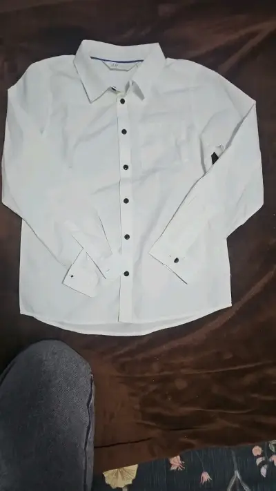 Camisa blanca H&M de niño - miniatura 1