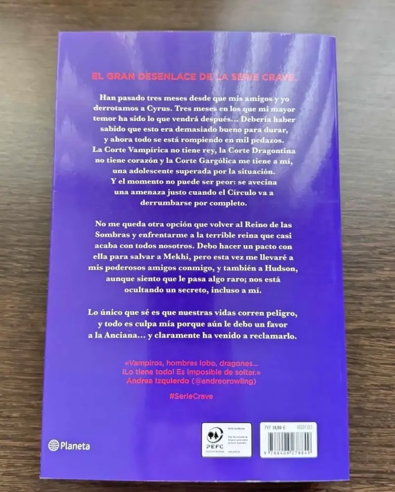 Libro Éxtasis de Tracy Wolff, Serie Crave - 2
