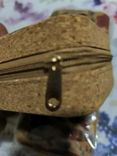 Joyero de viaje!Estuche organizador de corcho - miniatura 2