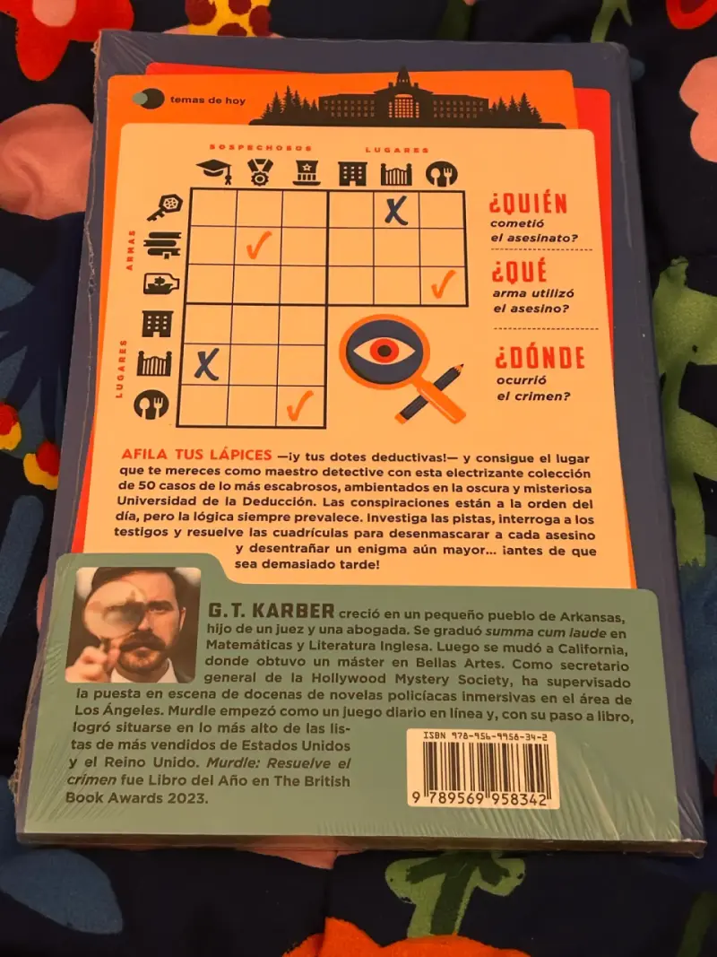 Libro Murdle: La Universidad del Crimen - 2