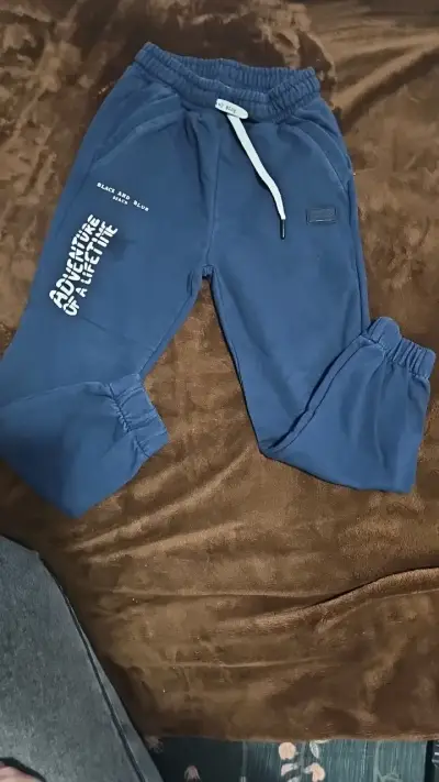 Pantalones deportivos azul marino para niño - miniatura 1