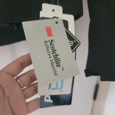 Chaqueta de moto Delano negra con diseño - miniatura 3