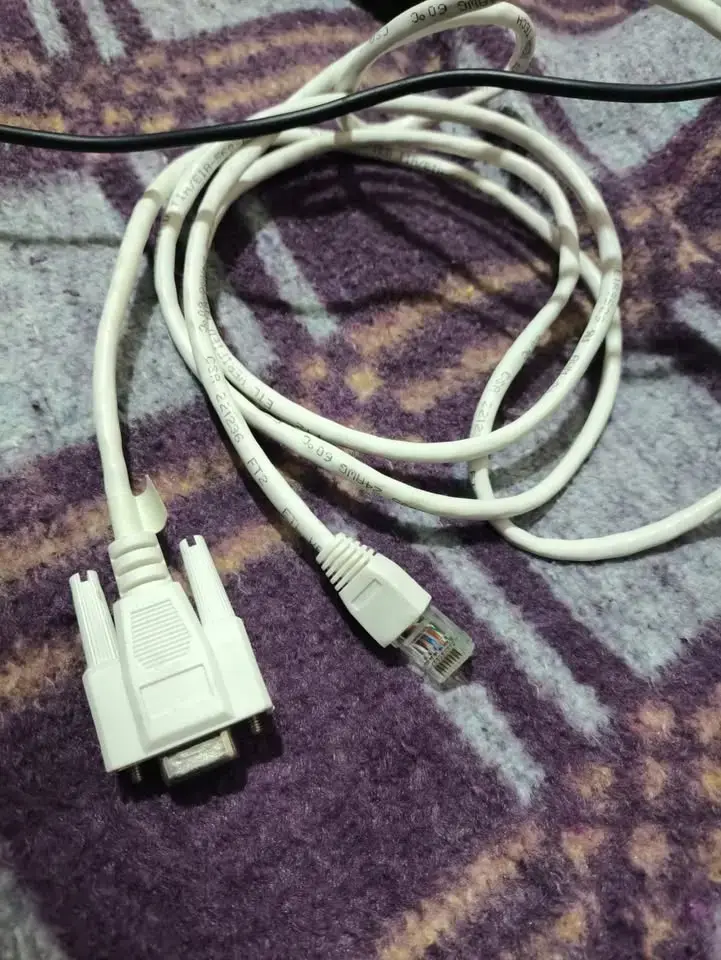 Cable adaptador VGA a RJ45 blanco