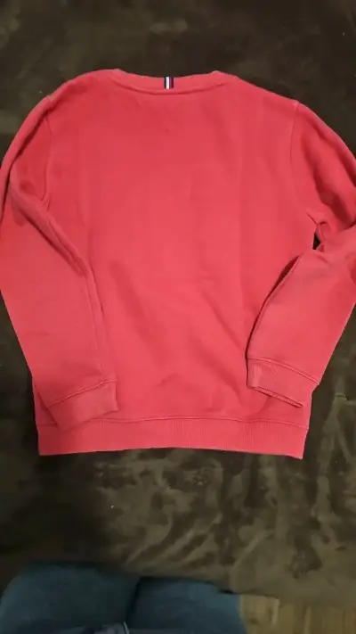 Polerón Tommy Hilfiger rojo para niño - miniatura 4