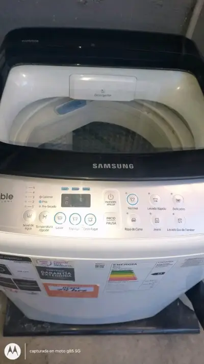 Lavadora Samsung 9 kilos en buen estado - miniatura 1