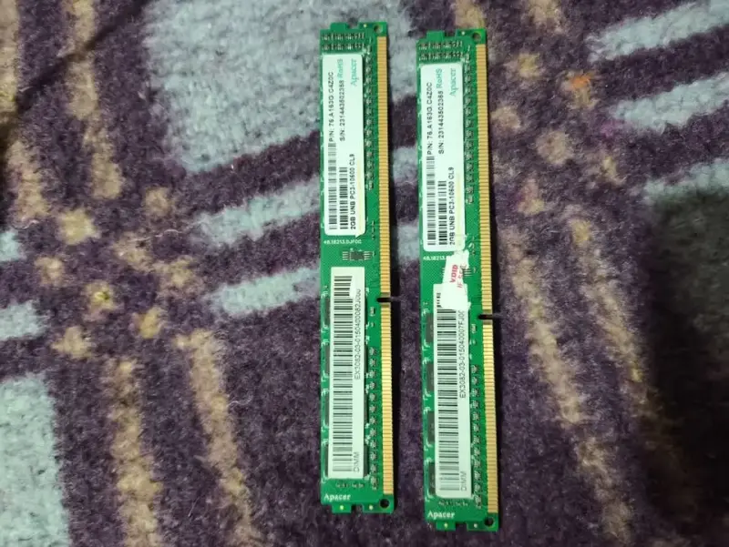 Pack 4GB RAM DDR3 (2x2GB) Apacer 1333MHz para PC