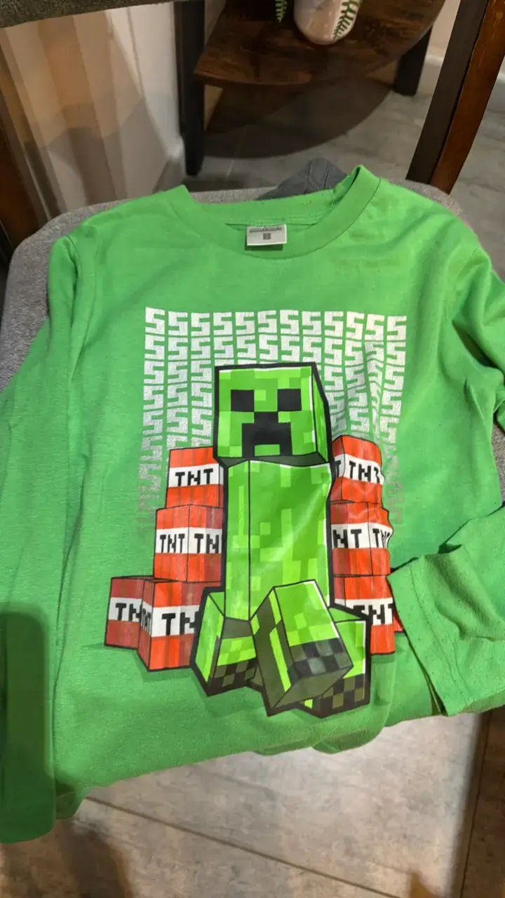 Pijama largo de Minecraft para niños - 2