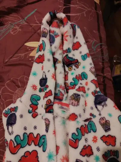 Bata infantil Soy Luna original con capucha - miniatura 5