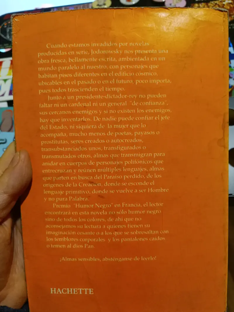Libro 'El Loro de Siete Lenguas' de Jodorowsky - 2