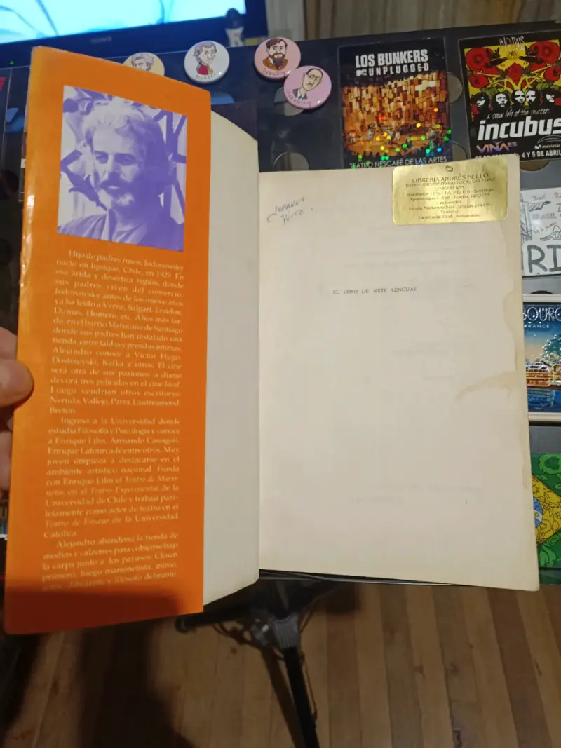 Libro 'El Loro de Siete Lenguas' de Jodorowsky - 3