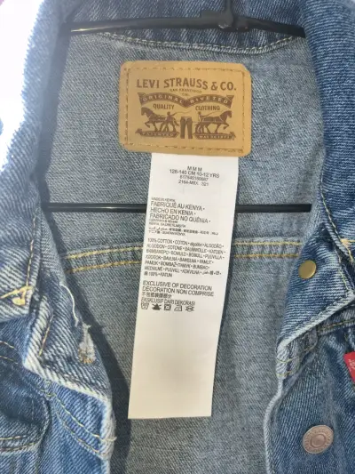 Chaqueta de niño(a) mezclilla Levi Strauss & Co. - miniatura 1