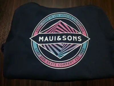 Polerón azul con capucha Maui and Sons - miniatura 4