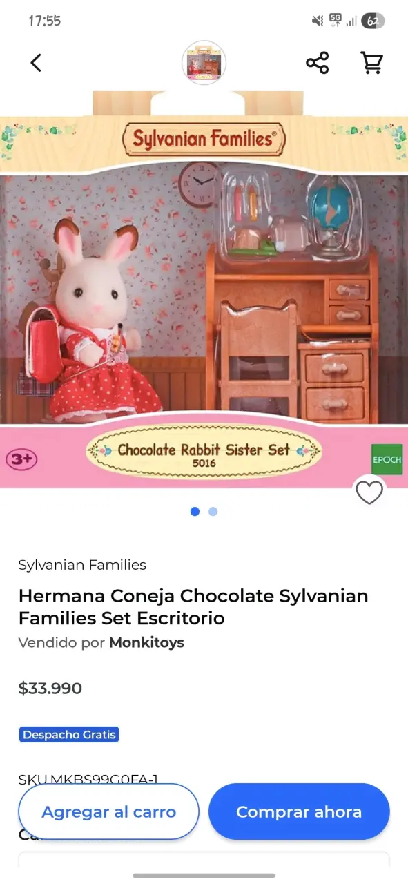 Set Sylvanian Families escritorio - 2