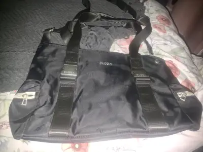 Bolso negro de nylon bubba - miniatura 2