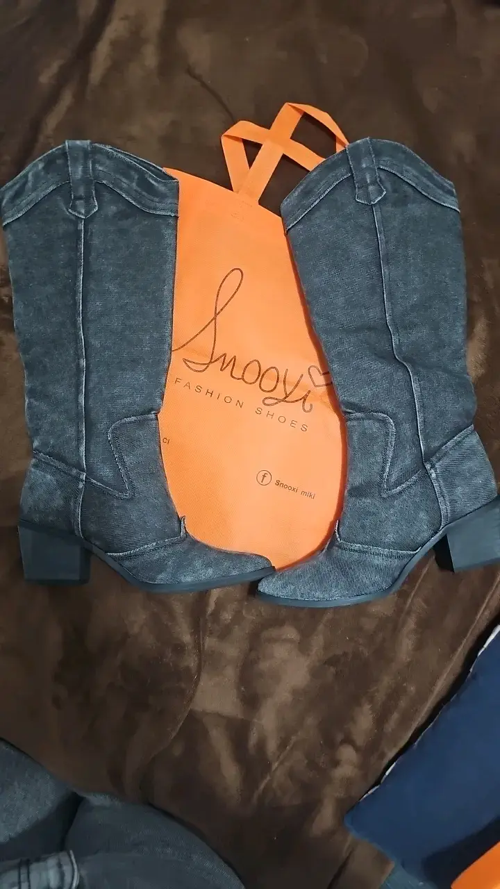 Botas vaqueras denim Snooxi - 1