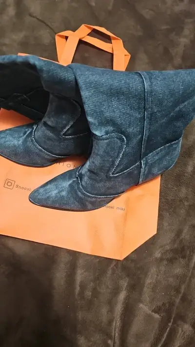 Botas vaqueras denim Snooxi - miniatura 5