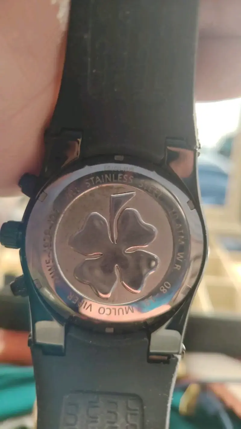 Reloj Mulco Kronos azul y negro - 2