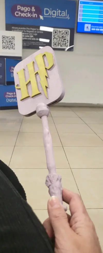Varita mágica temática HP para Tarjeta - miniatura 2