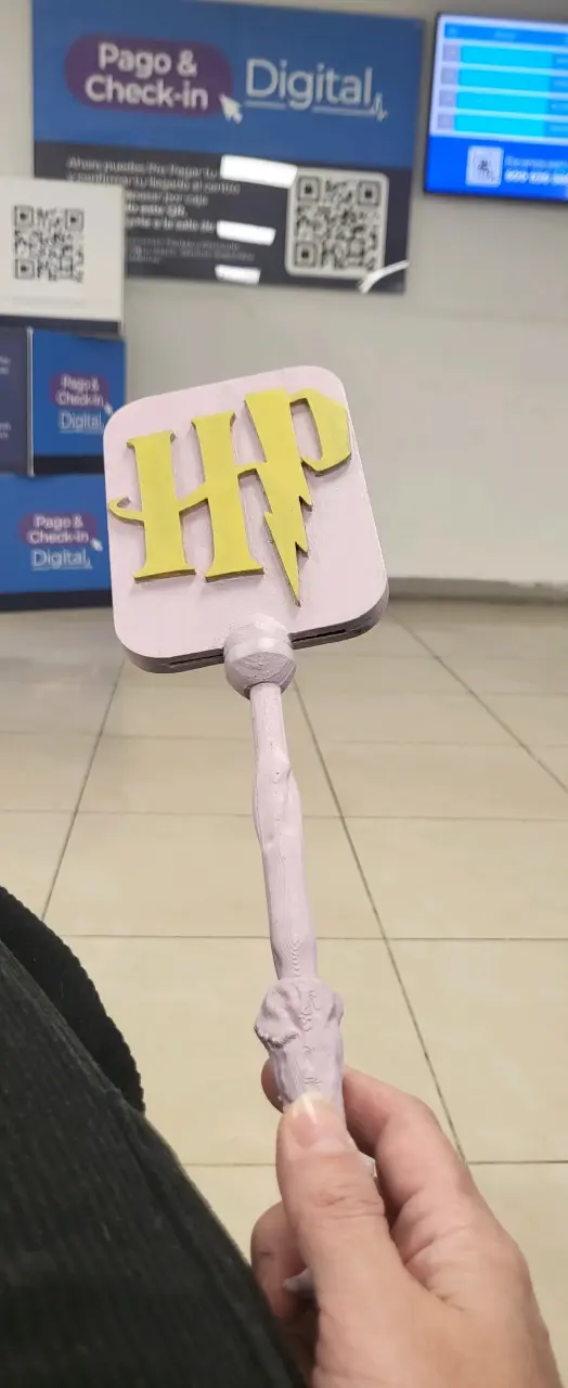Varita mágica temática HP para Tarjeta - 3