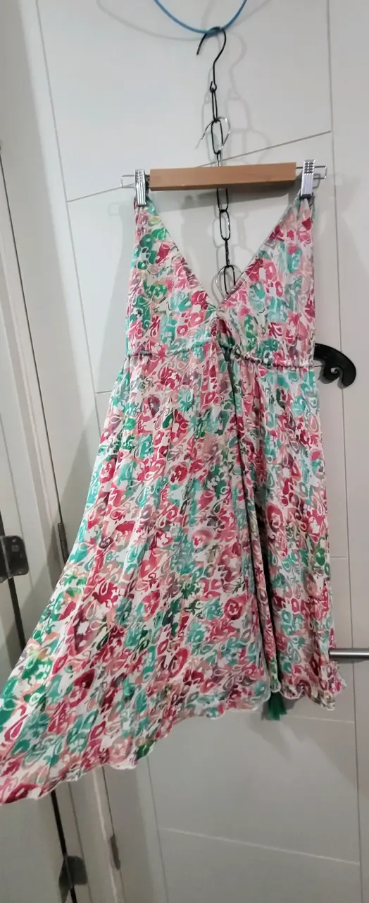 Vestido largo estampado floral - 2
