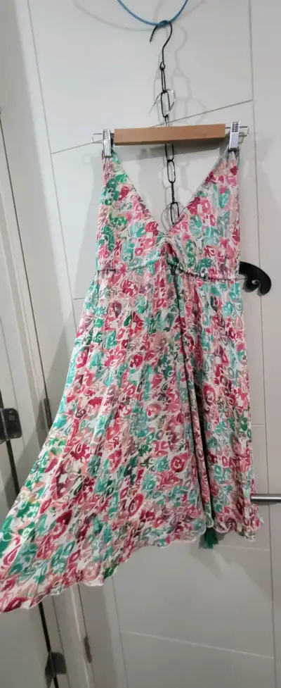 Vestido largo estampado floral - miniatura 2