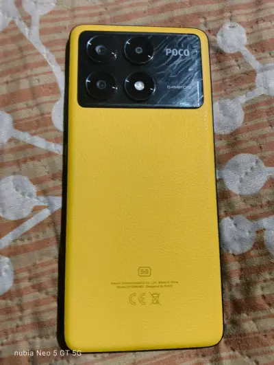 Smartphone POCO x6PRO amarillo 5G 64MP 512 gb - miniatura 1