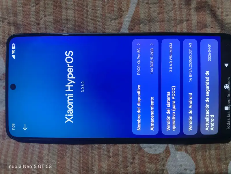 Smartphone POCO x6PRO amarillo 5G 64MP 512 gb - 4